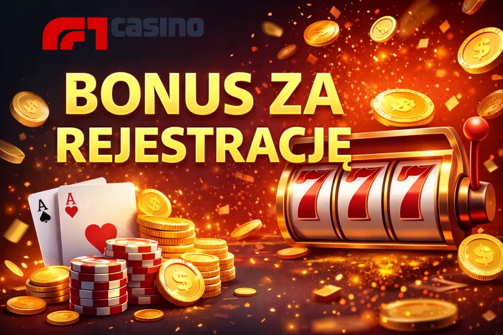 F1 Casino Bonus za rejestrację