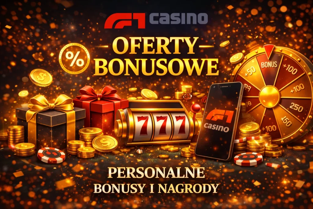 F1 Casino oferty bonusowe